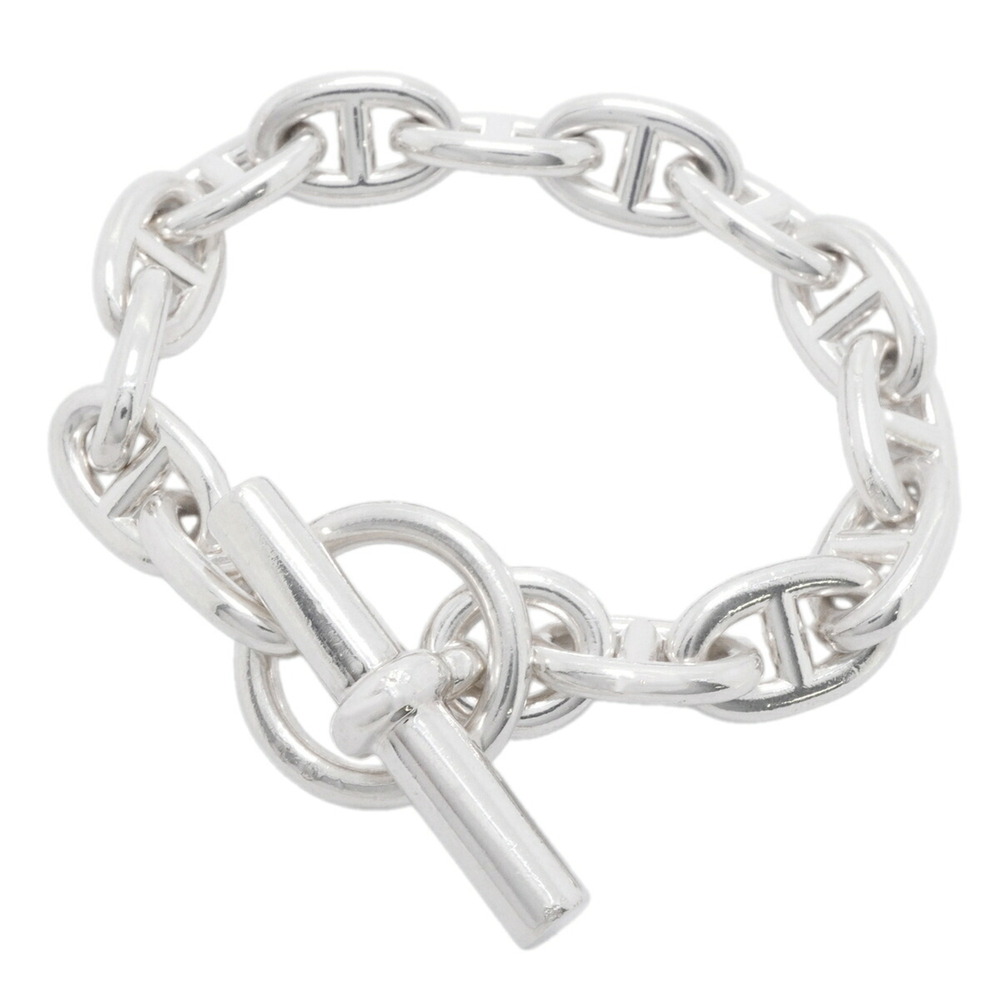 HERMES Silver Charm Bracelet
